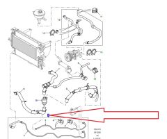 PEH500480 PEH500460 Oil Cooler Hose Puma Defender