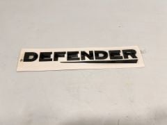 Defender Arka Yazı  Siyah
