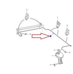 LR037957 LR032391 PCH116751 Radyatör Hortumu Puma Defender