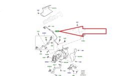 LR072615 Turbo Yağ Besleme Borusu Range Rover Discovery
