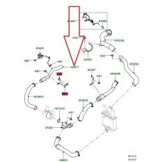Intercooler Pipe Right LR094281