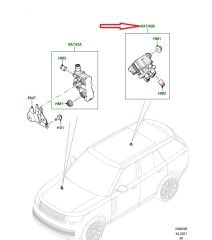 LR153323 Levelling Valve Rear Range Rover