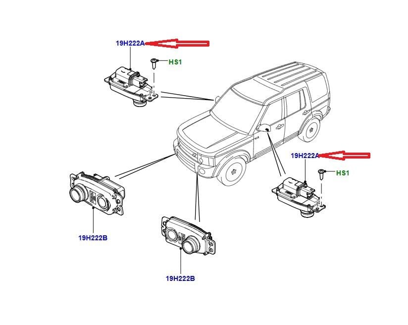 LR031826 LR026350 LR021946 Kapı Aynası Kamerası