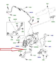 LR061975 Yağ Dönüş Borusu Range Rover Discovery