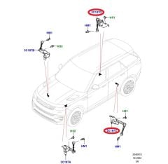 LR167535 Levelling Sensor Rear LH