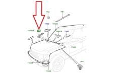 YYE000050 Silecek Su Hortum Klipsi Range Rover