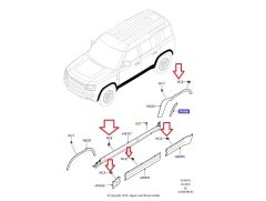 LR112137 T2R31859 Kaplama Klipsi 10'lu