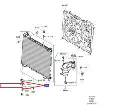 LR162130 LR133649 Soğutma Suyu Radyatörü