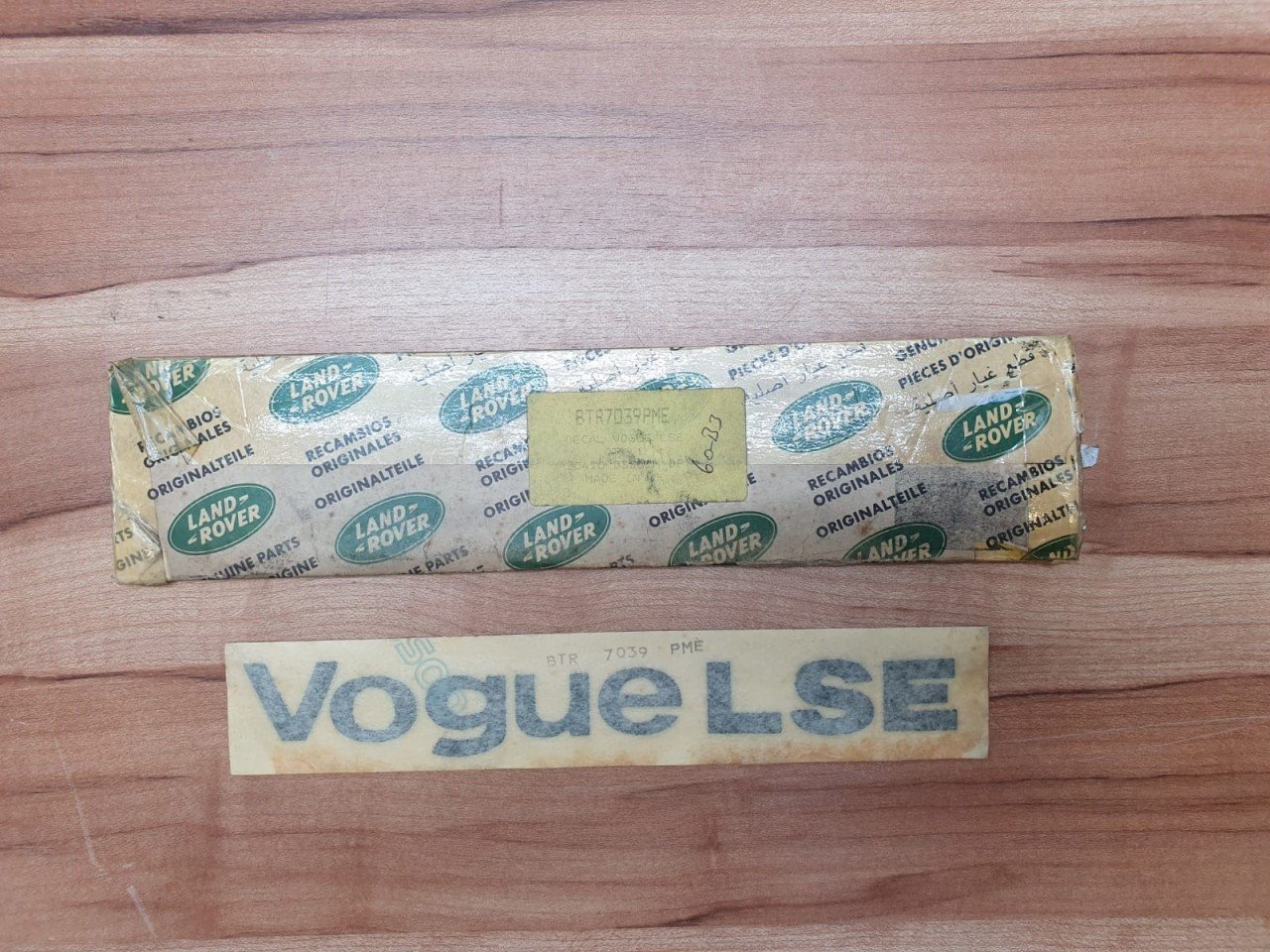 RRC Vogue LSE Çıkartması BTR7039PME