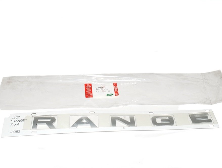 Hood Lettering Range LR008141