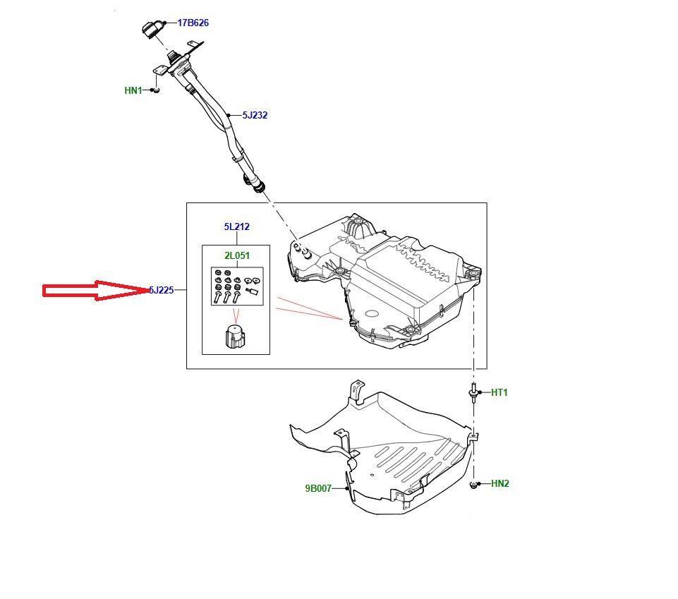 LR181488 LR157063 AdBlue Deposu