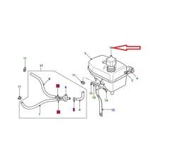 NTC7161 Radyatör Kapağı Blue Print