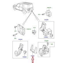 Range Rover Sport Discovery Çeki Demir Koruma Kapağı KNG500013