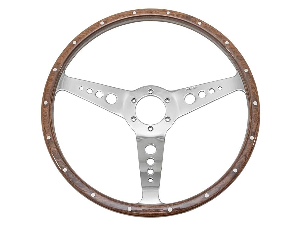 DA5261 Klasik Ahşap 15 inch Direksiyon Simidi Defender