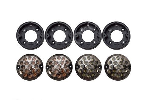 Defender LED Smoke Front Lamps DA1274SM