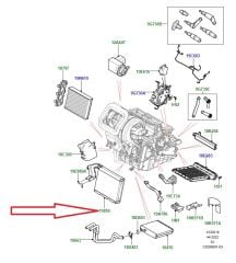LR115697 Klima Evaporatörü Evoque Sport