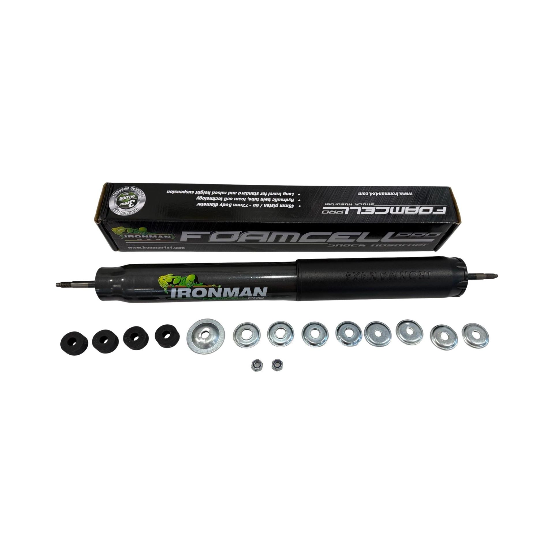 45683LFE Front Shock Absorber +4 inch Foam Cell PRO VX80