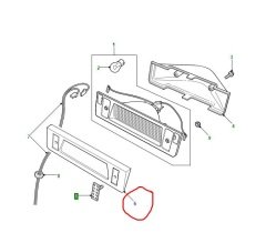 Defender 3. Stop Lambası Adaptörü LR040907