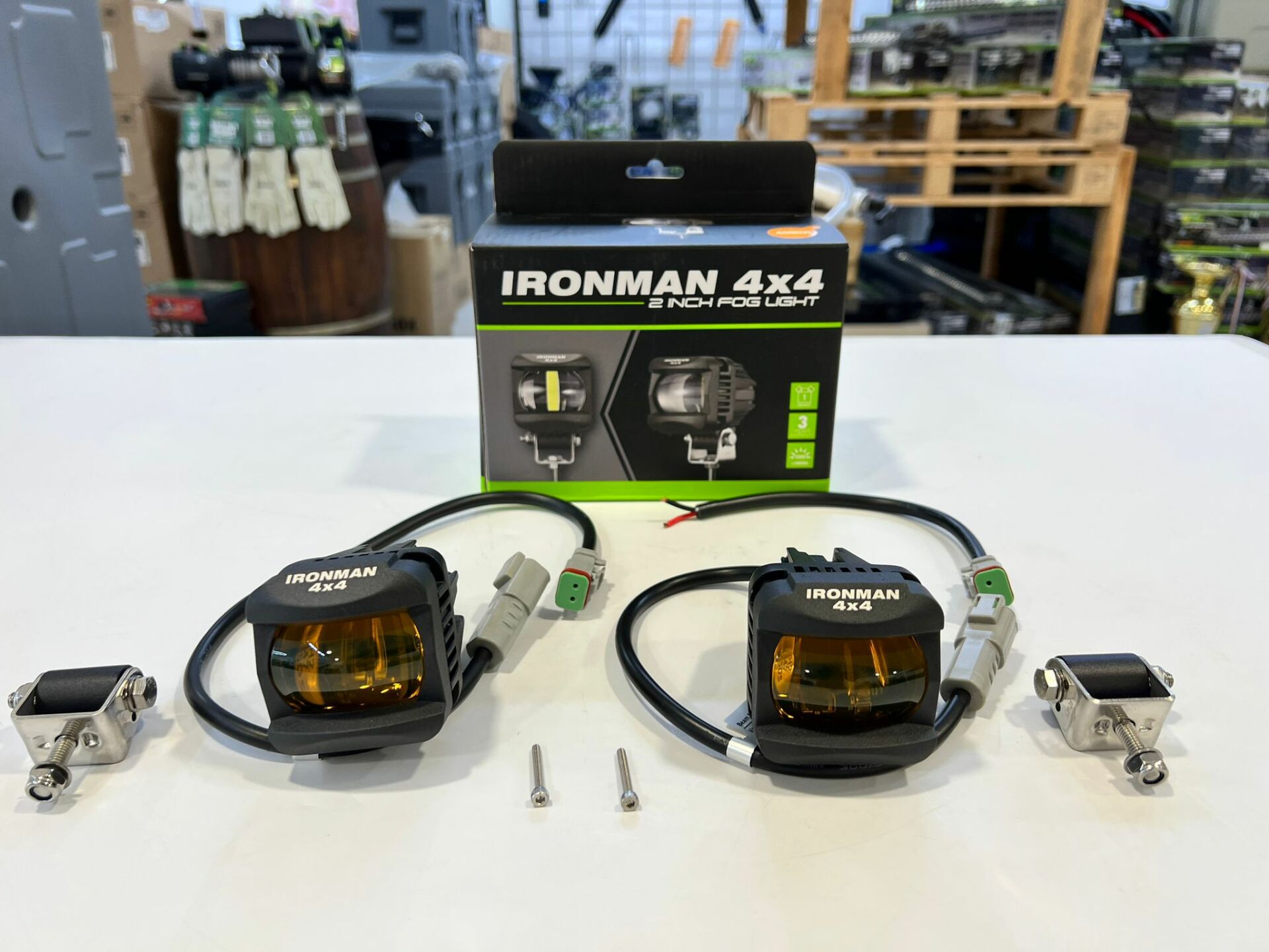 IFL0201A LED Sis Lambası Sarı Işık 2 inch Ironman 4x4
