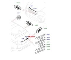 LR082801 Bagaj Yazısı VERY Discovery 5