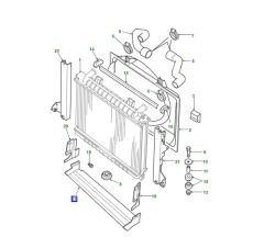 Lower Hood ESR3304 P38 Diesel Range Rover