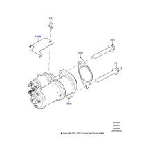 LR177925 LR121192 T4A49313 T4A34398 Starter Motor