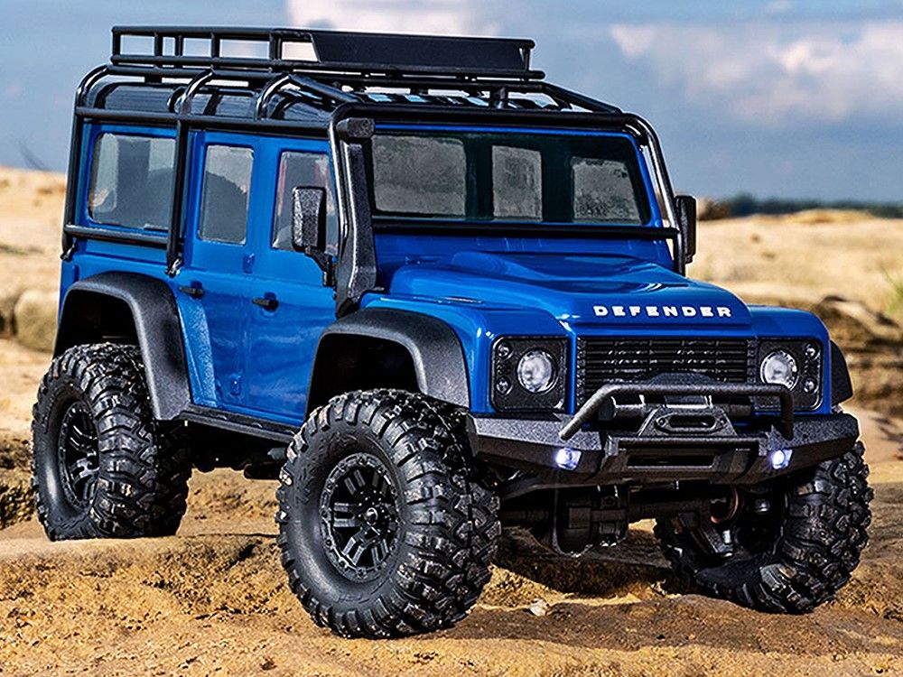 DA3642 Traxxas TRX-4M 1:18 RC MODEL Mavi Defender