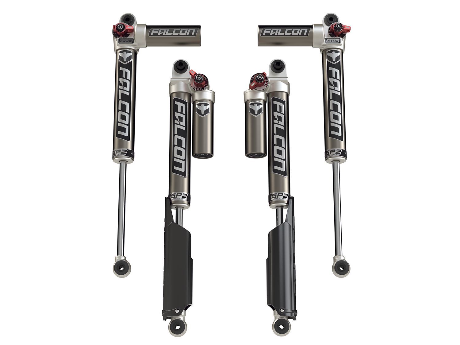 Rubicon JL 4.5 inch SP2 3.3 Hızlı Ayar Falcon Amortisör Kiti