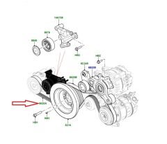 LR125251 ARC Pompası V-Kayışı 3.0 I6 Dizel