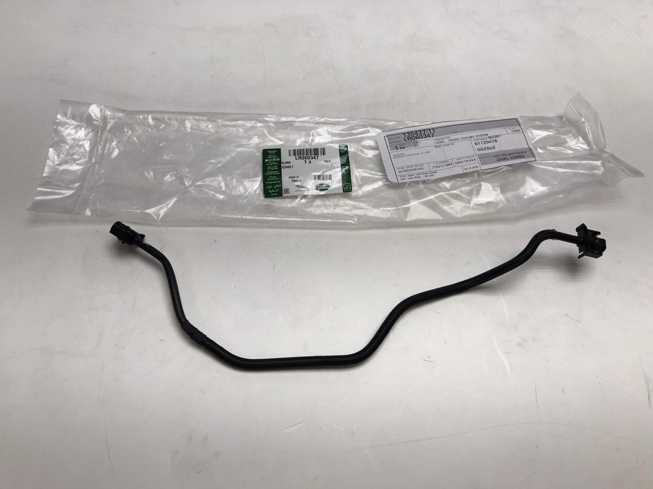 LR060347 Radyatör Taşma Kabı Hortumu Discovery Sport Evoque